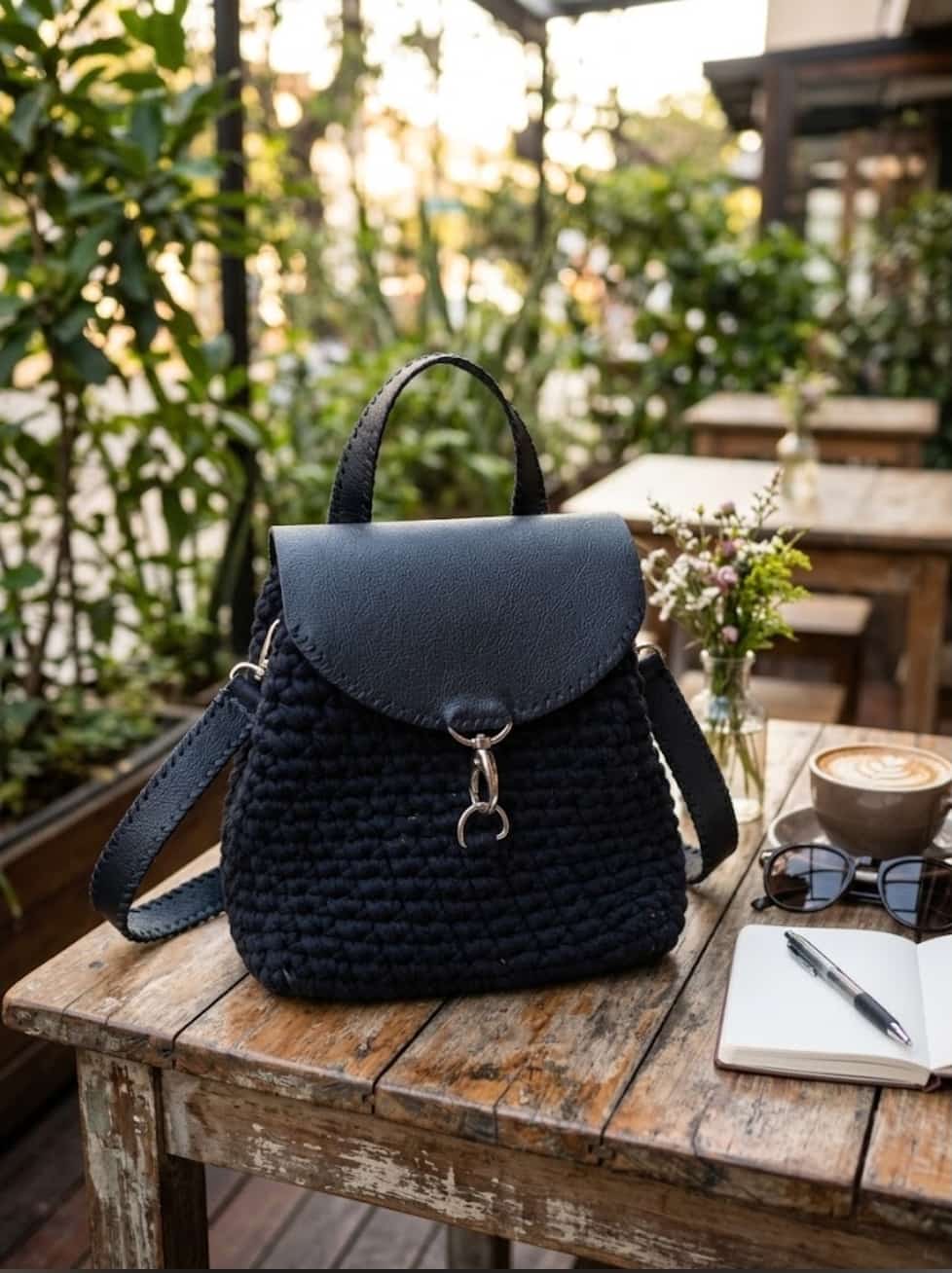 Cartera Trapillo Negro